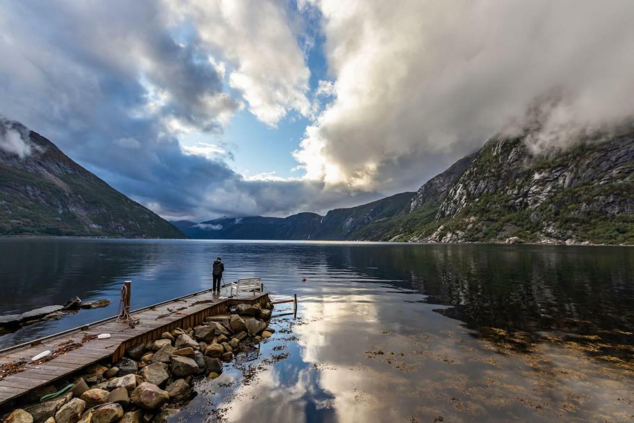 Fjordperlen Villa Eidfjord Exterior photo